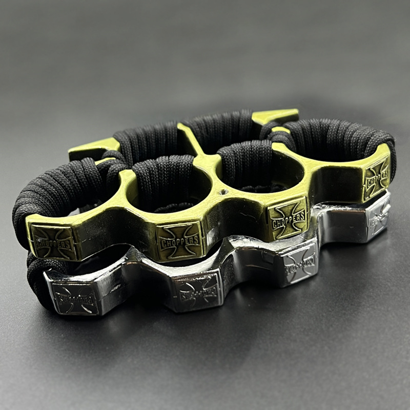 指虎四指拳套锌合金加厚防身戒指合法自卫打架铁拳头拳扣格斗指环