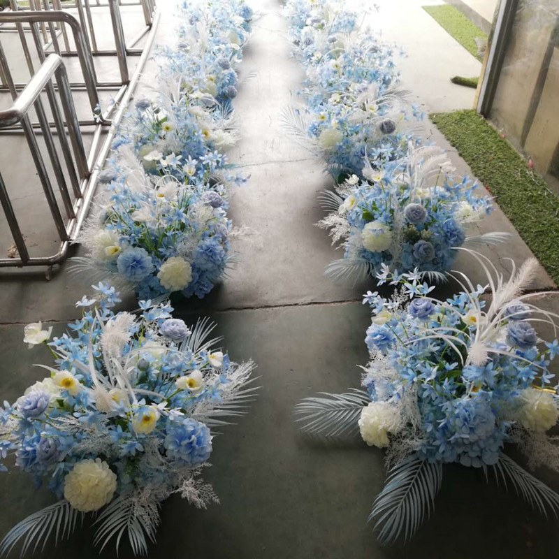 婚庆路引花排婚礼路引t台路引花婚庆装饰花排婚庆 排花地排花