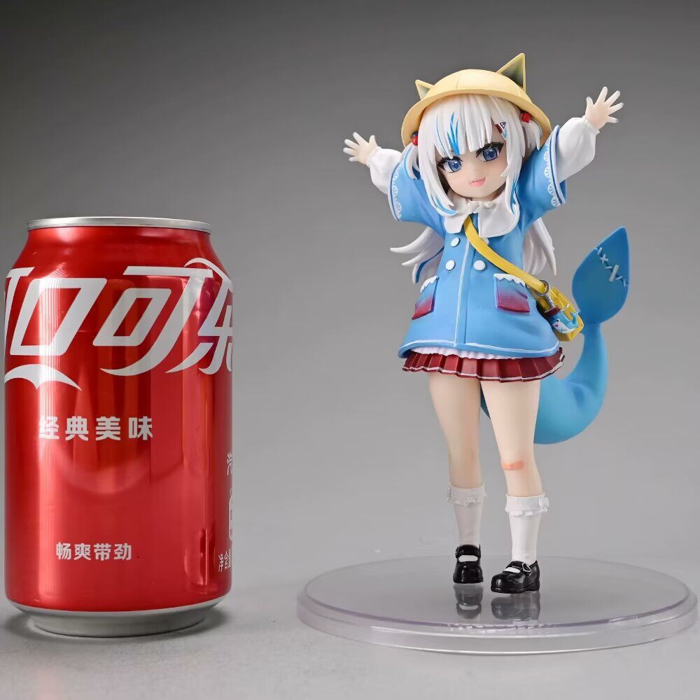 虚拟偶像噶呜古拉幼稚园手办可爱鲨鱼妹妹动漫二次元公仔批发模型