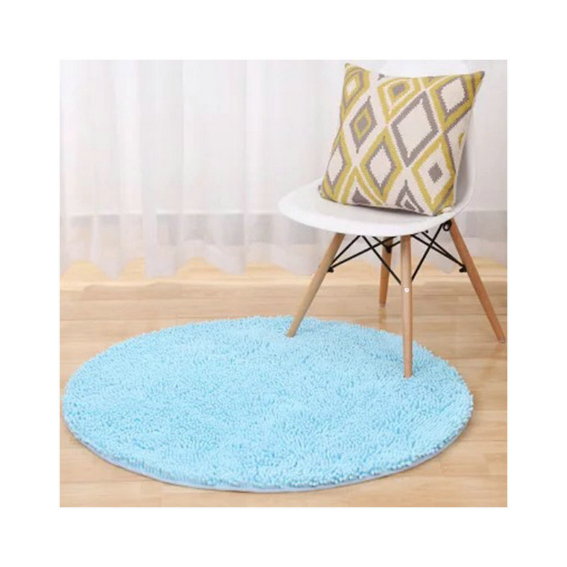 Factory Wholesale Chenille Blanket round Computer Chair Cushion Hanging Basket Cushion Bathroom Home Floor Mat