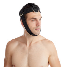 现货头颈部肌肉训练器肩部负重力量训练可调节练颈帽健身器材