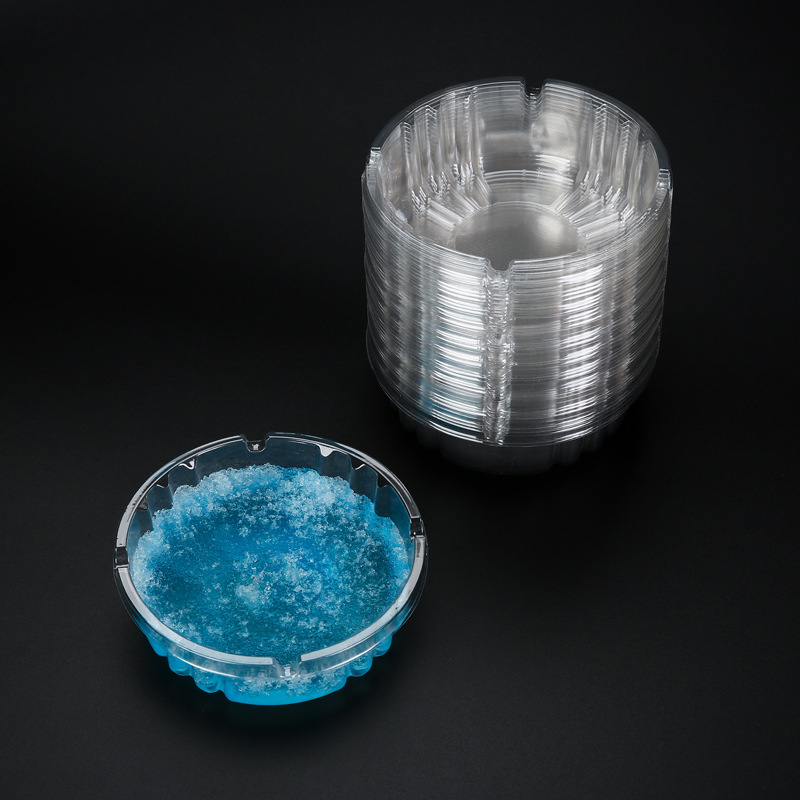 烟灰缸懒人家用防飞灰客厅灭烟沙便携车用商用网红车载一次性塑料