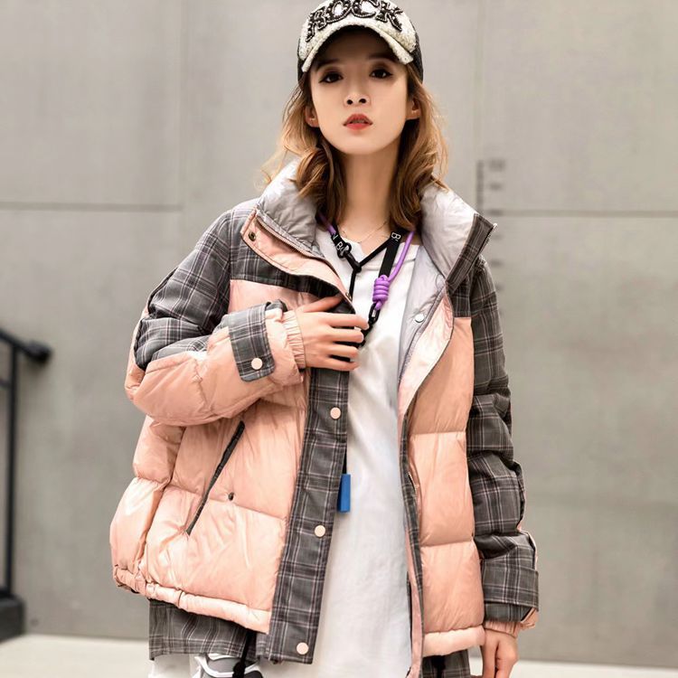 拼接工艺iliti艾莉缇品牌折扣女装羽绒服尾货批发伊芙丽货源渠道