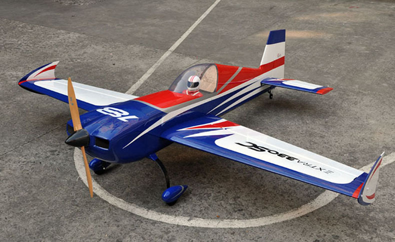 轻木航模飞机extra 330sc 3d 燃油固定翼大飞机93寸翼展2362.2mm
