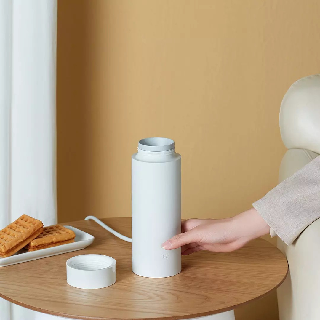 适用小米米家便携电热杯旅行一键烧水超长久保温杯随身便携茶水杯