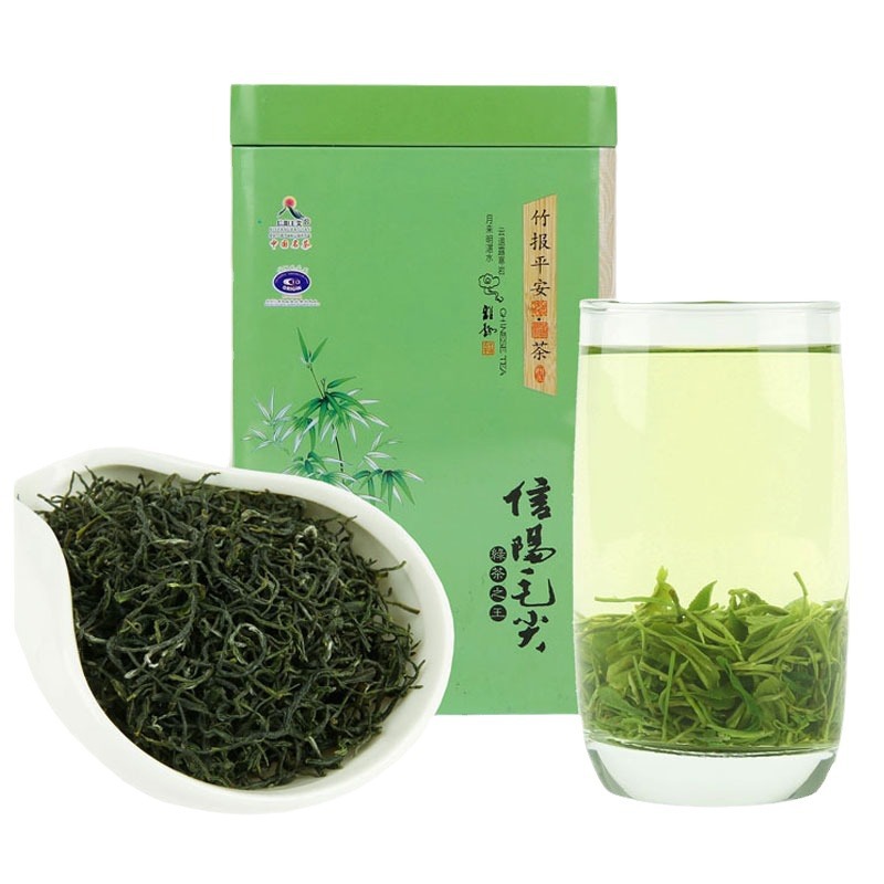 批发信阳毛尖雨前茶叶2024年新茶高山栗香一芽二叶