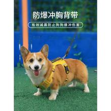 宠物胸背带狗狗遛狗绳牵引绳柯基泰迪中型犬幼犬背心式防爆浩浩林