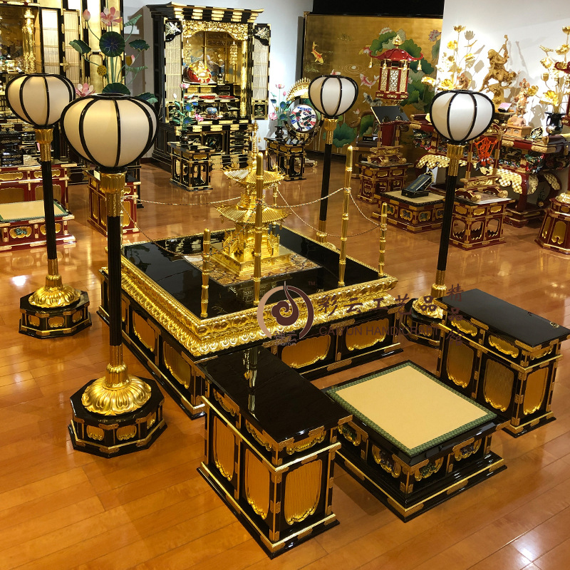 木雕佛具护摩坛舍利塔佛龛佛坛供台佛桌柜礼盘协机雪洞灯摆件仏器