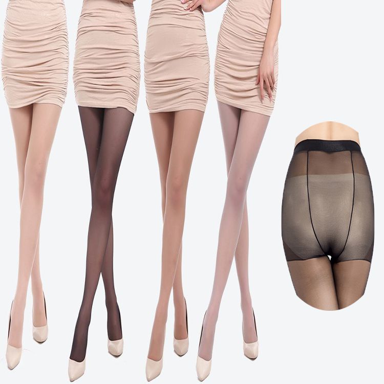 Factory Wholesale Summer Female Stocking Ultra Thin Sexy Extra Cored Silk Stockings Pantyhose Level T Butterfly Body Stocking