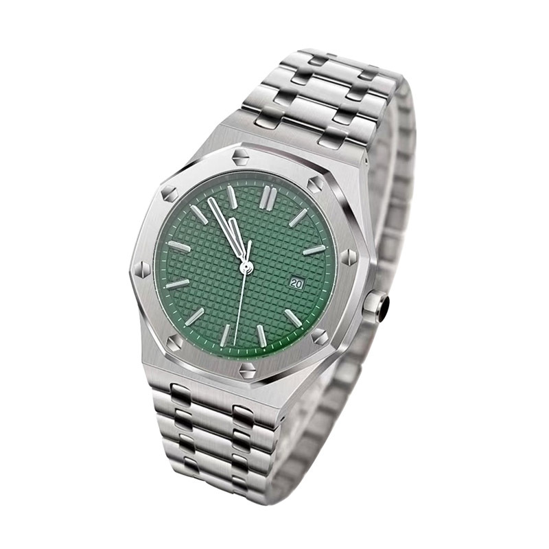 Simple AP Royal Oak Series Octagonal Dial Automatic Mechanical 316L Steel Belt Nh35 Watches Watch