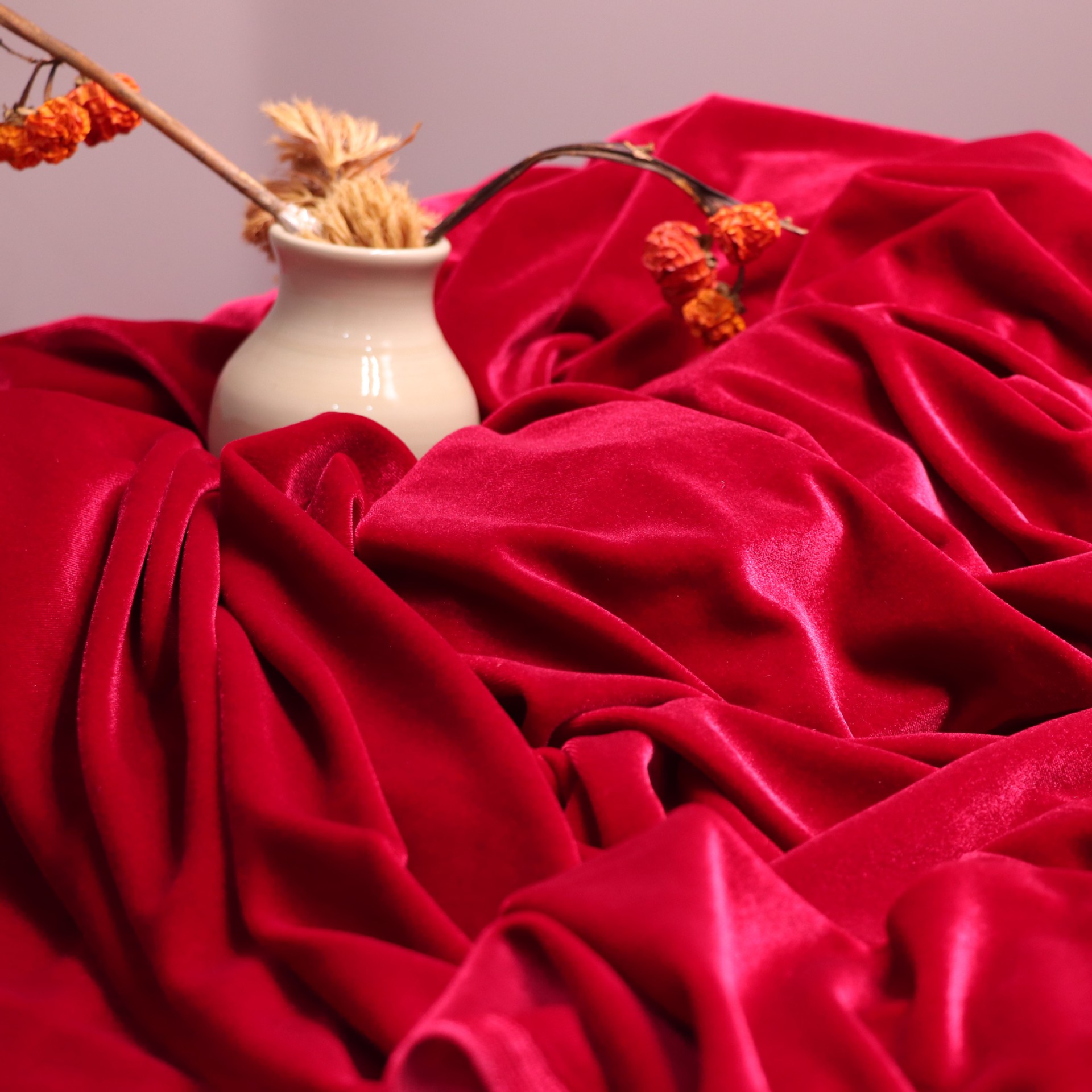 ks韩国绒金丝绒经编不倒绒面料礼服旗袍舞蹈运动服布料供应批发