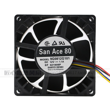 三洋sanace 80 8038 8厘米cm 12v 1.