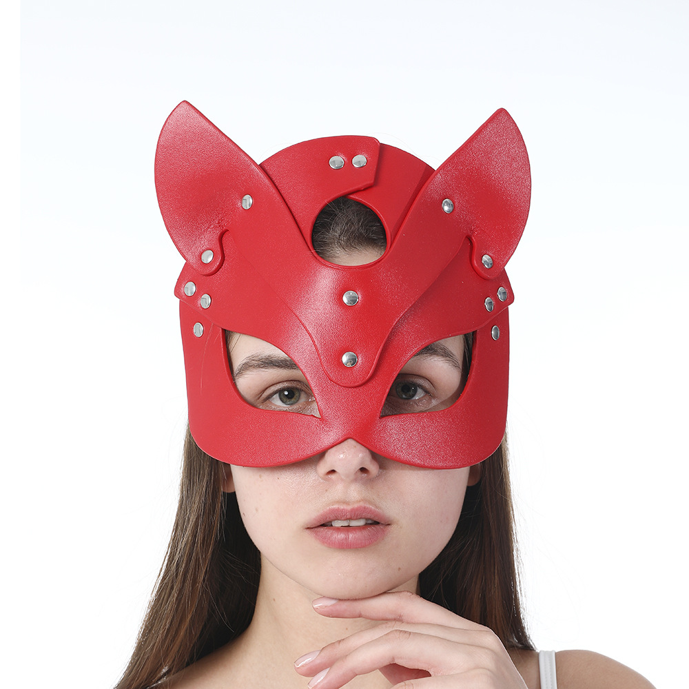跨境新款面具夫妻成人情趣眼罩女性用品调教学生性感面罩房趣