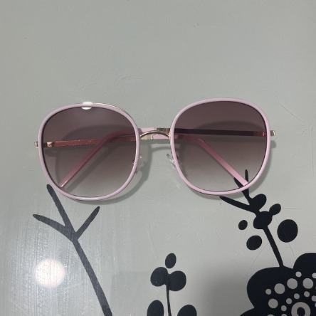 2024 New Korean Style Sunglasses Women's Photosensitive Ins Street Shooting Uv-Proof Polarized Glasses Tiktok Same Style 8056