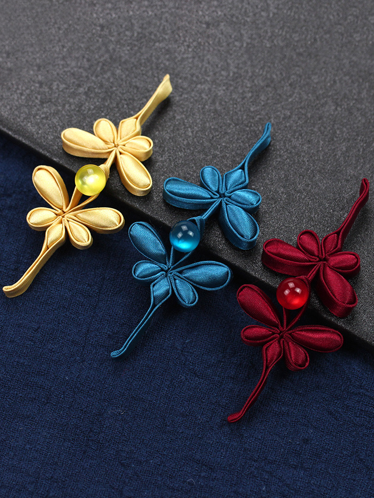 盘扣旗袍扣子复古手工纽扣蜻蜓扣中国风装饰辅料唐装中式服饰配件