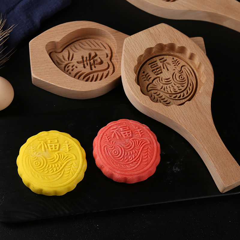 福字模具馒头花馍造型面食模具花样家用月饼模型印具中式糕点年糕