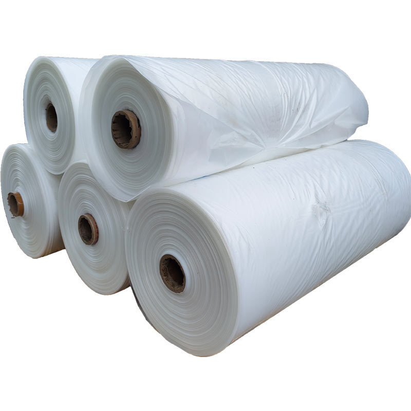 塑料薄膜聚乙烯高压pe筒膜布匹床垫包装膜筒料卷膜防尘透明塑料布