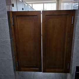 门卫生间门门双向吧台酒吧门隔断门自由牛仔半腰门回弹门栅栏门门