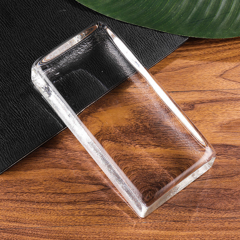 玻璃砖透明方形实心水晶砖隔断墙砖创意彩色气泡砖热熔幕墙屏风