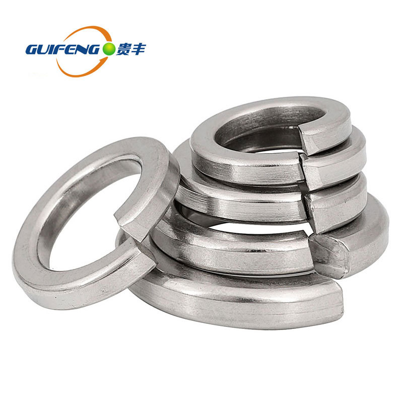 热镀锌弹垫 金属开口弹簧垫圈 高强度弹性垫圈热渗锌可定制