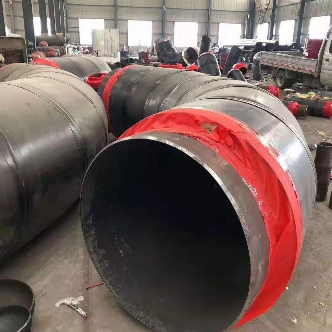 聚氨酯90度保温弯头热力保温管道三通地埋热水输送供热保温弯管