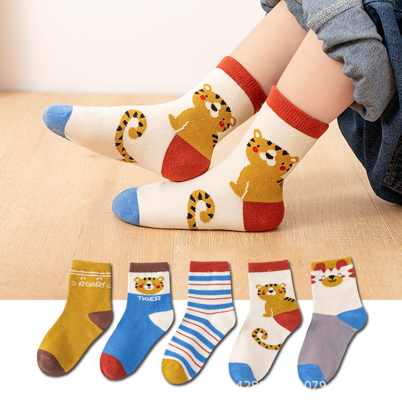 Summer Children's Mesh Boat Socks Baby Mid-Calf Socks Wholesale Boys' Floor Socks Spring and Autumn Girls' Baby Socks Children's Socks