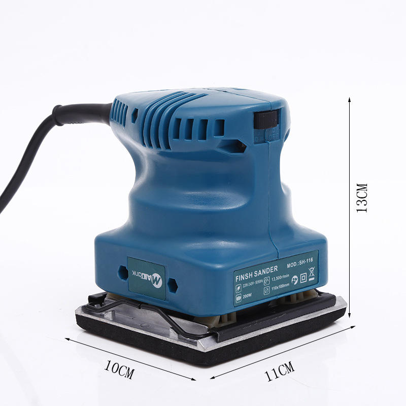 厂家批发墙面打磨机小型砂纸机木工油漆工具抛光机手持电动砂光机
