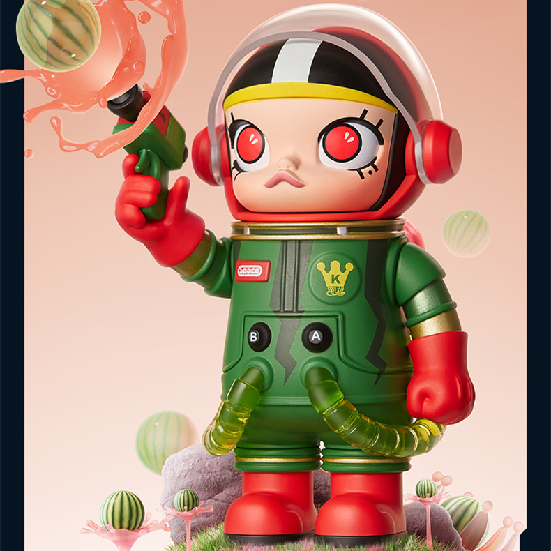 mega珍藏系列100%space molly周年盲盒popmart泡泡玛特手办缺货