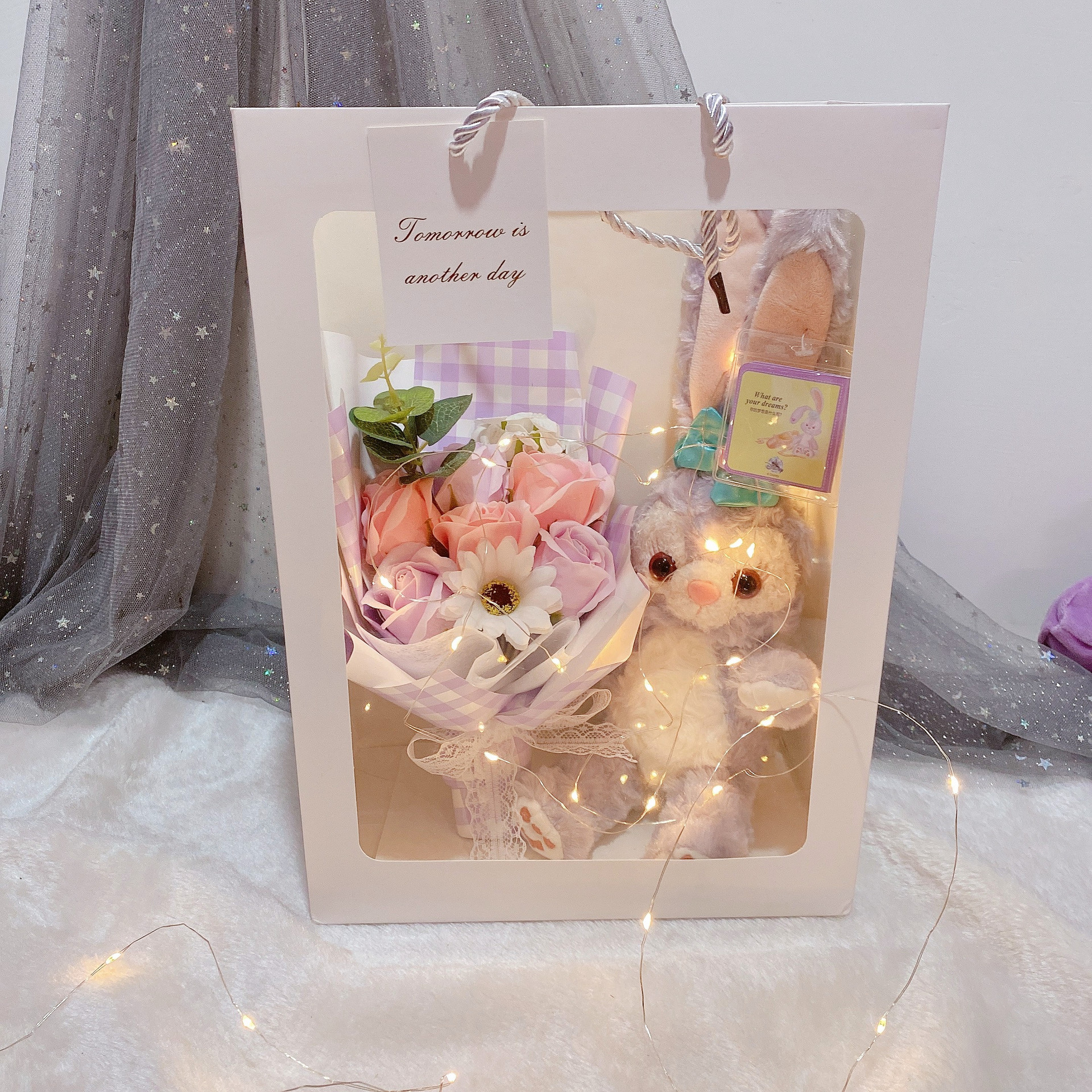 星黛露礼物 香皂花束 送女友闺蜜生日礼物情人节实用走心创意礼品