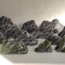 石头高密度泡沫假山造景摄影塑雕舞台演出假道具雪浪石独立站