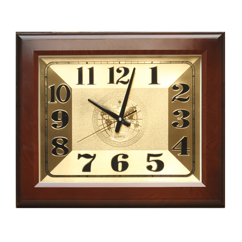 15n客厅挂钟24英寸简约办公石英钟表静音现代家用时尚-阿里巴巴