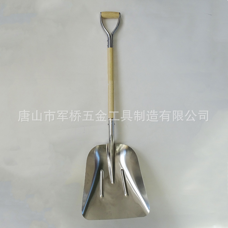 factory wholesale aluminum snow removal shovel clear snow shovel exported to european and american market large snow removal tool winter snow shovel