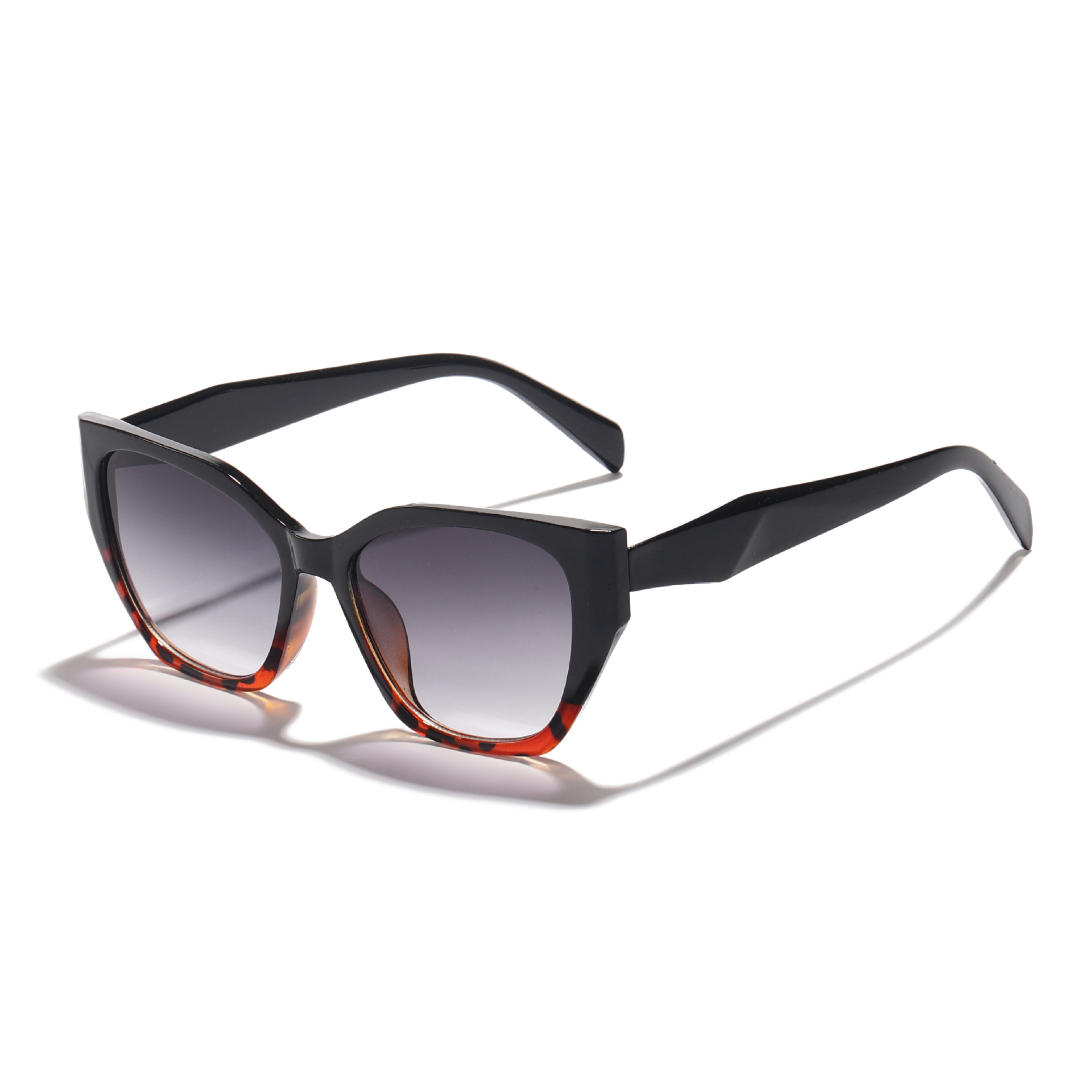 Sunglasses Women's round Face Dalian New UV-Proof High-Grade INS Metal Hinge Plain Face Magic Net Red Sun
