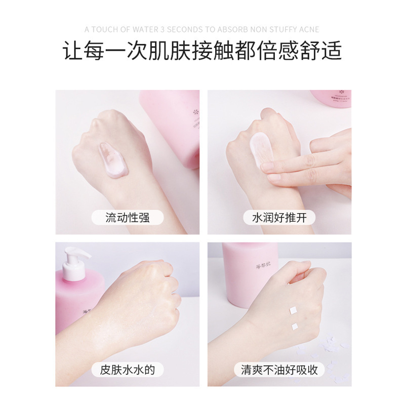 DIGNIFE Nicotinamide Cherry Blossom Body Milk 500G Moisturizing Nourishing Autumn and Winter Skin Lotion One Piece Dropshipping