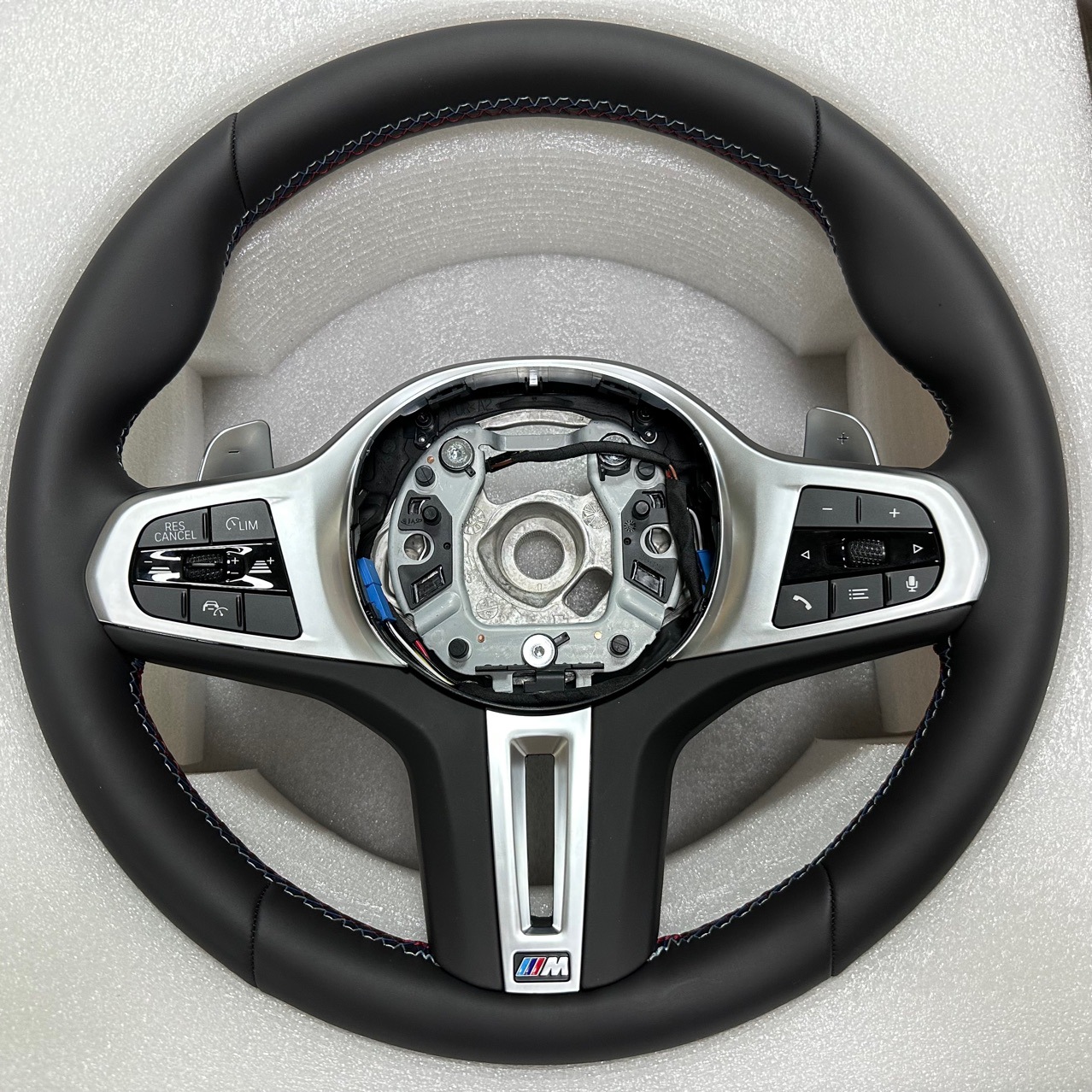 适用bmw宝马1234567系 f18 520 525 528 535gt改装碳纤维方向盘