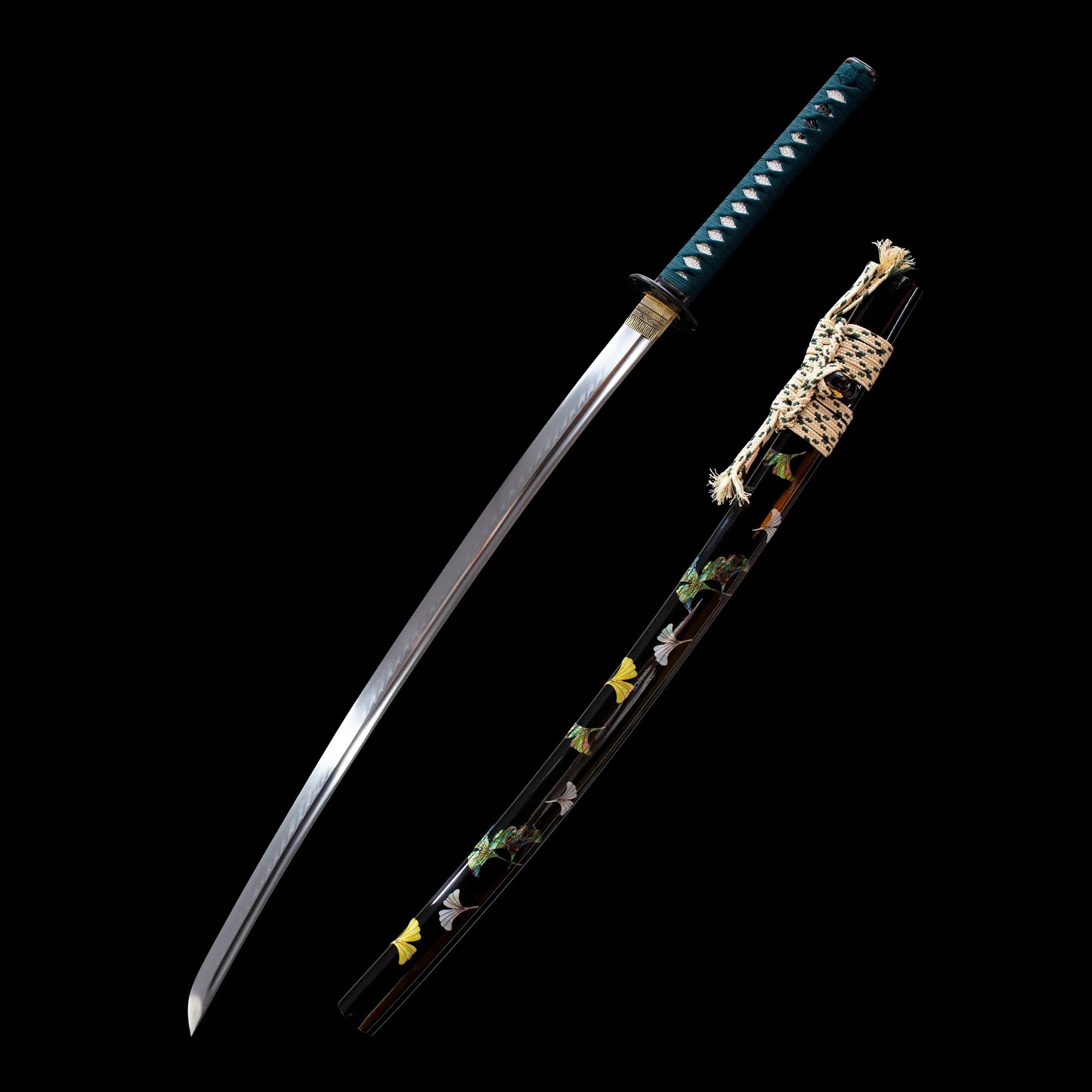 龙泉周匠剑庄刀剑手工一体长刀hamon工艺日式外贸katana 未开刃