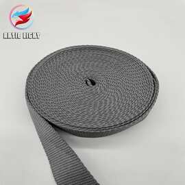 按需制造灰色大力马织带 高强耐磨分子量聚乙烯纤维编织带