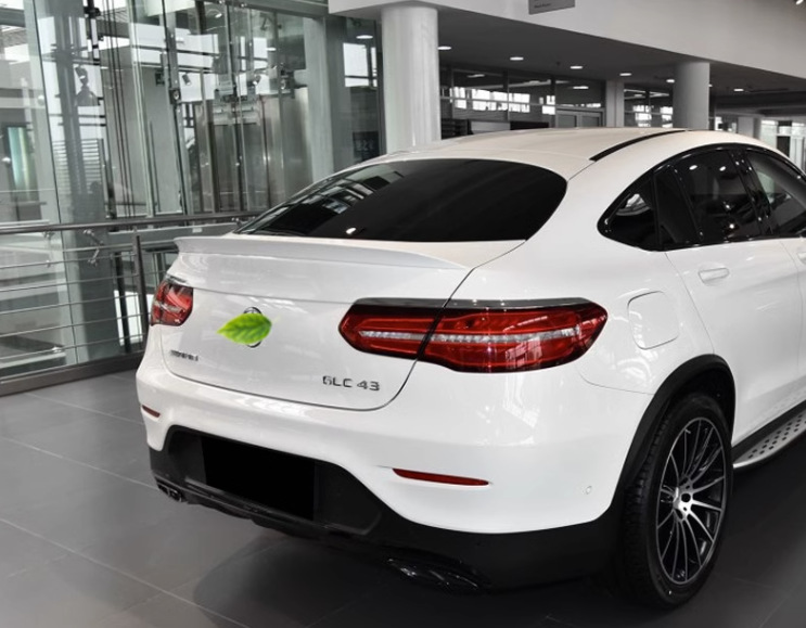 进口奔驰gle coupe轿跑amg款压尾翼43 63 300 260改装件gle碳纤维