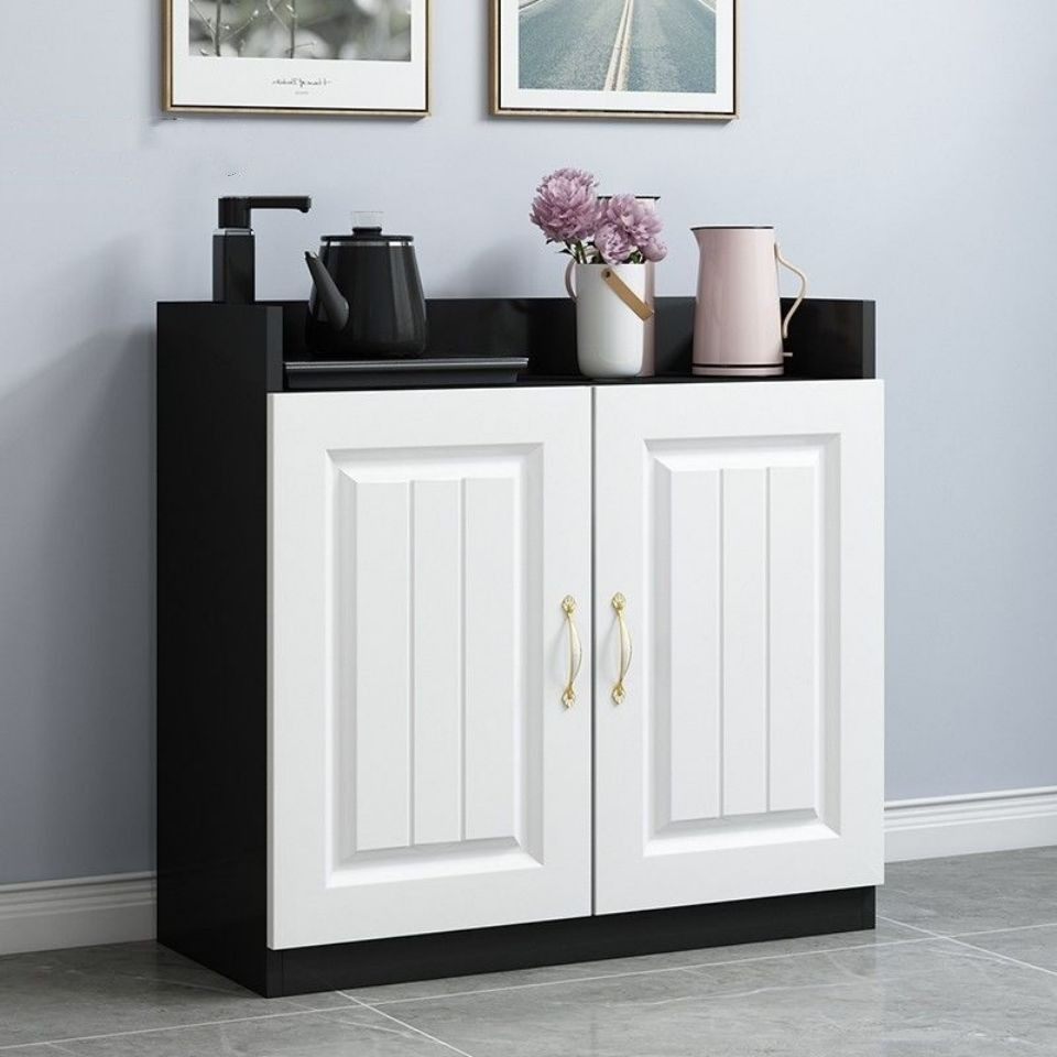 茶水柜欧式餐边柜办公室纯净水储物柜简约现代饮水机