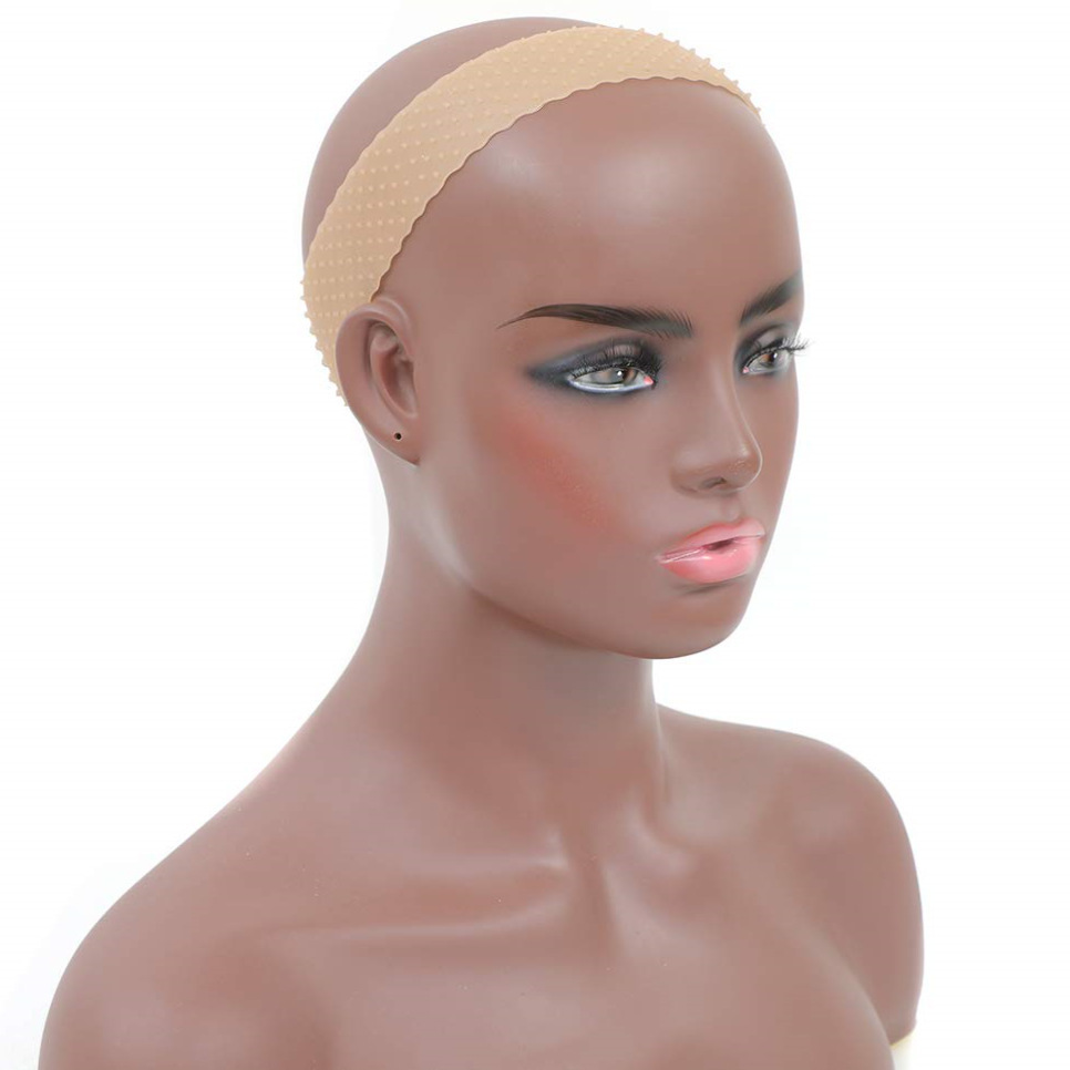 厂家现货硅胶假发发带 运动止汗假发发圈硅胶假发发带假发固定带