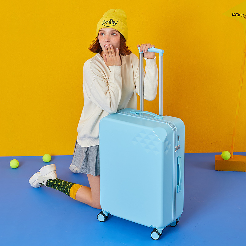 糖果色行李箱万向轮旅行箱网红ins拉杆箱小型男女学生20寸密码箱