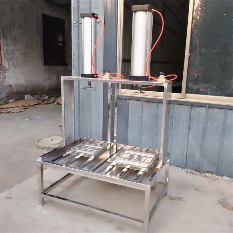 家用豆干成型机 油豆腐泡压榨机 香干机加厚板材 压水豆腐的机器