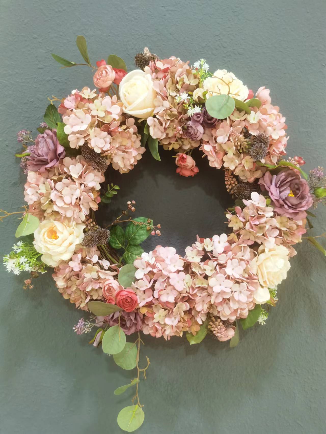 跨境独立站亚马逊新品春夏花季花饰挂件装饰壁挂