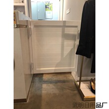 酒吧餐厅门栅栏实木半腰门酒吧厨房隔断门吧台门牛仔双开餐厅围挡