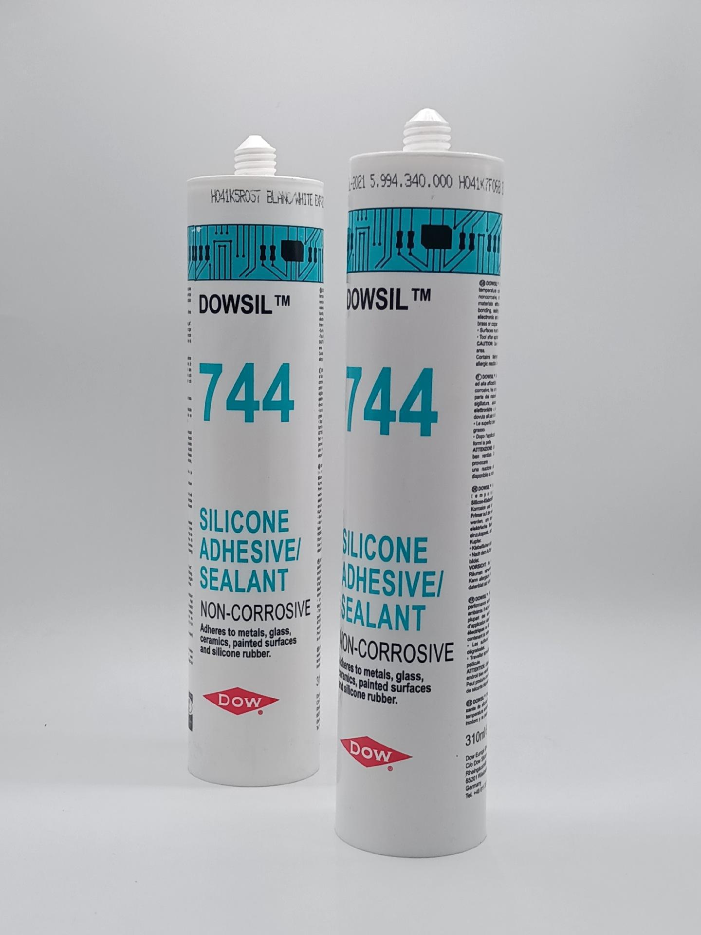 道康宁rtv密封胶744 电池电容器耐高温制冷系统空调系统密封胶744