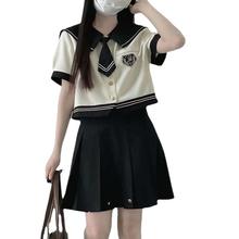 小萝莉日系学院风可盐可甜女学生水手服半身短裙班服校服套装女潘