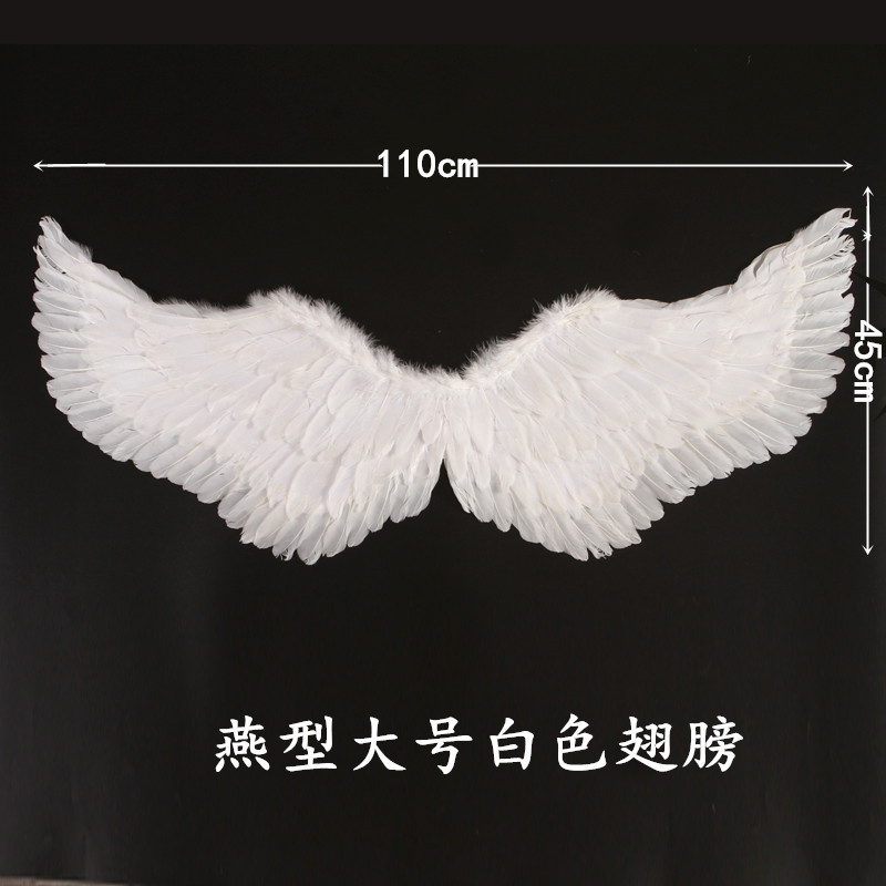 Children's Adult Angel Feather Wings Props Halloween Devil Wings Performance Stage Wholesale Cross-Border