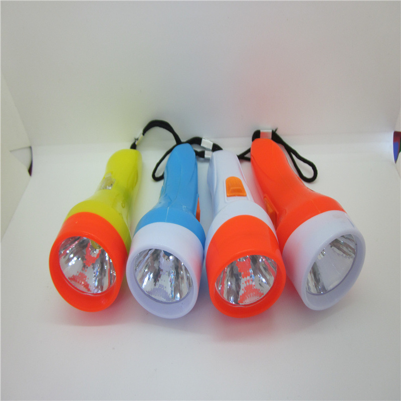 Flashlight Easy to Carry Lanyard Torch Replaceable Electronic Small Gift Activity Gift Factory Direct Sales Gy