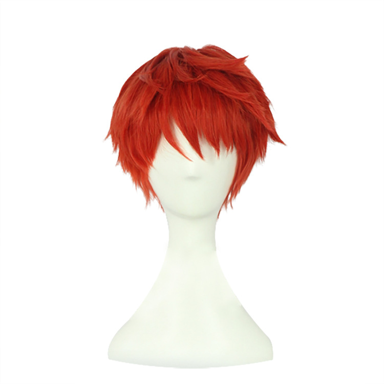 阔丝332c 暗杀教室【赤羽业】【卫宫士郎】橘红色cosplay假发