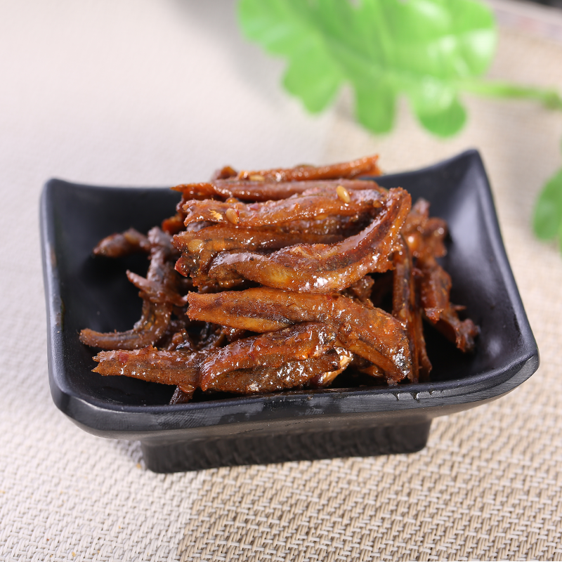 口水娃小鱼仔休闲零食礼包口水鱼130包麻辣小鱼干湖南特产小吃